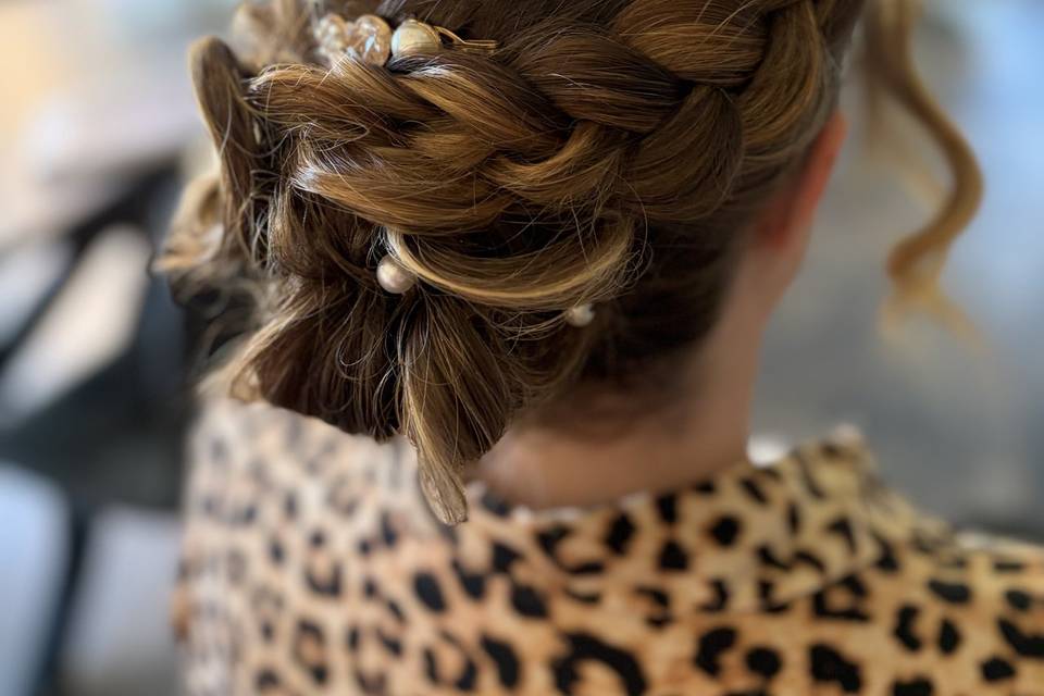 Chignon élégant