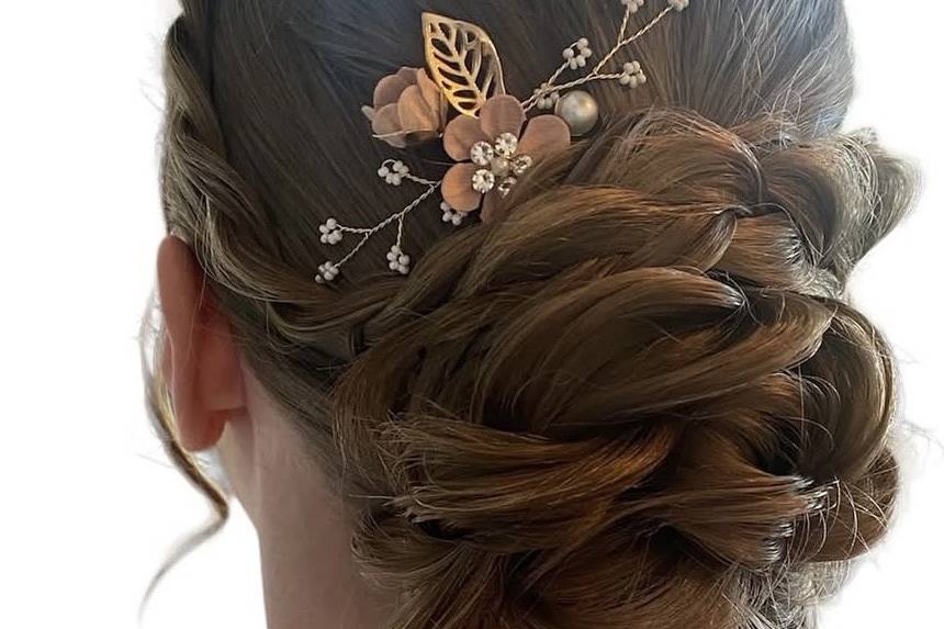 Raffinement en un chignon