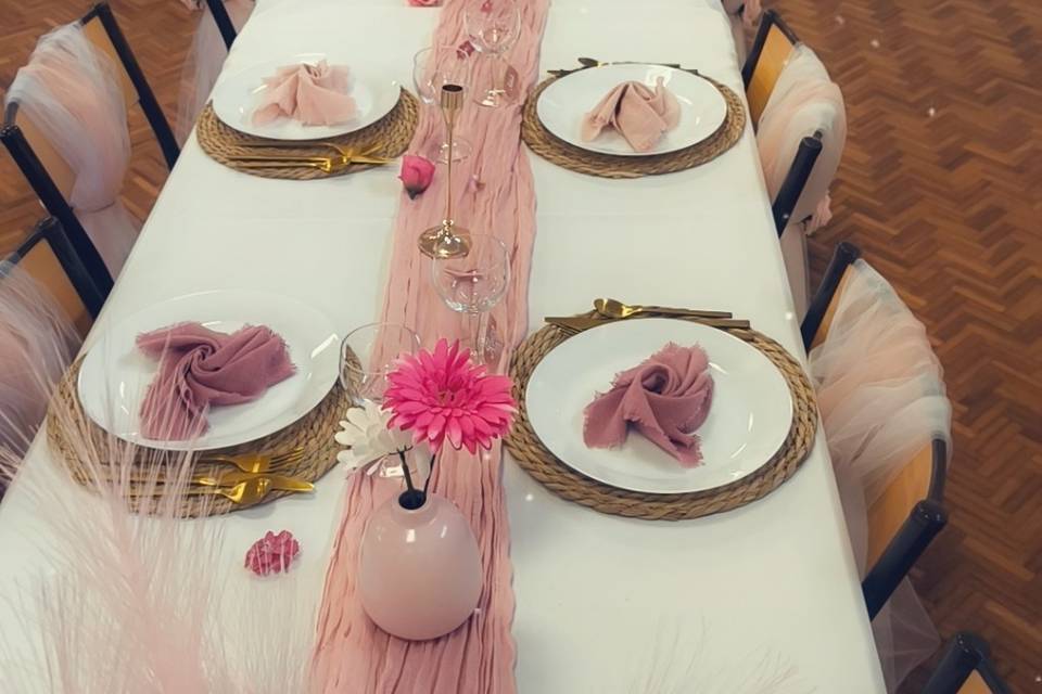 Déco table baptême