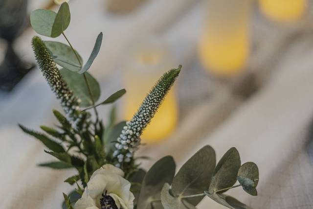Décoration florale table