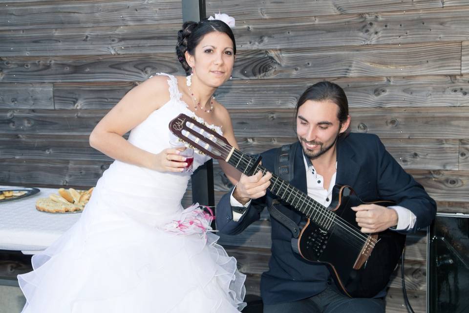 Guutariste gipsy mariage