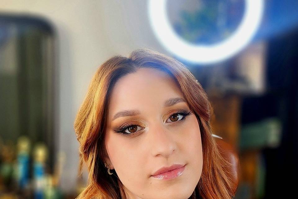 Shooting cours de maquillage