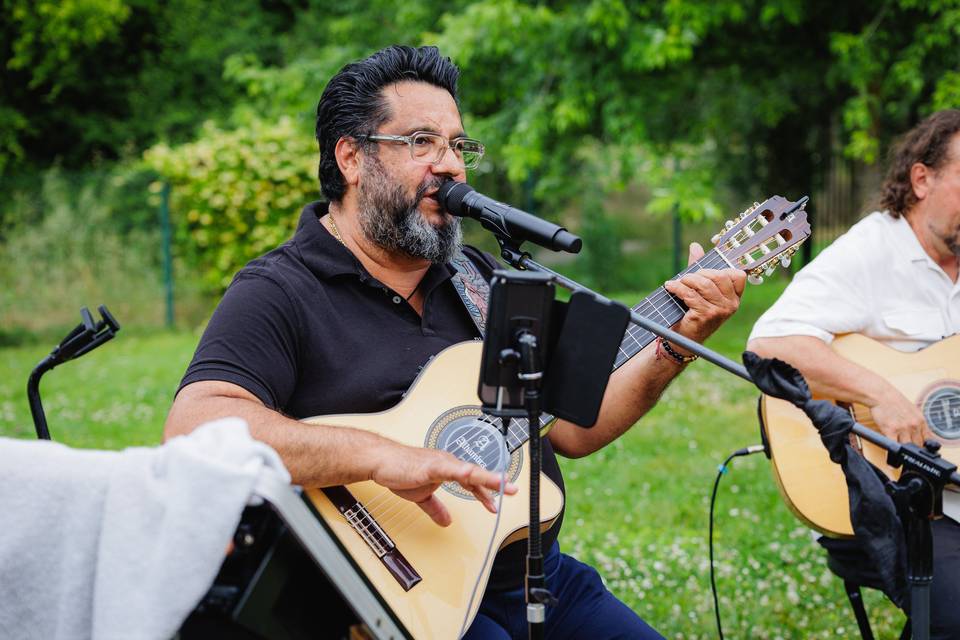 Vin d'honneur chanteur gipsy