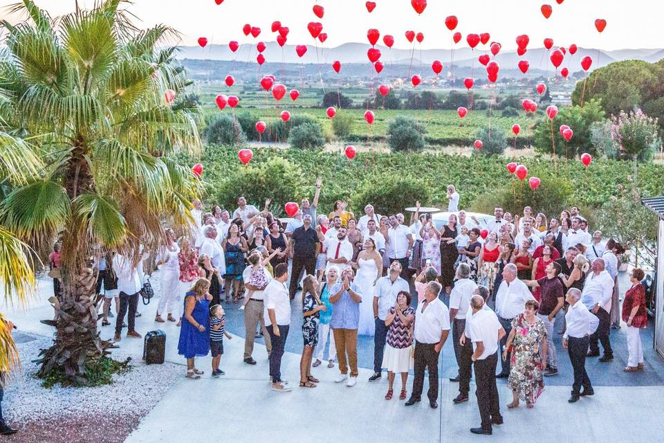 Lancé de ballons