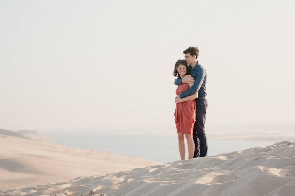 Séance couple Dune du pyla