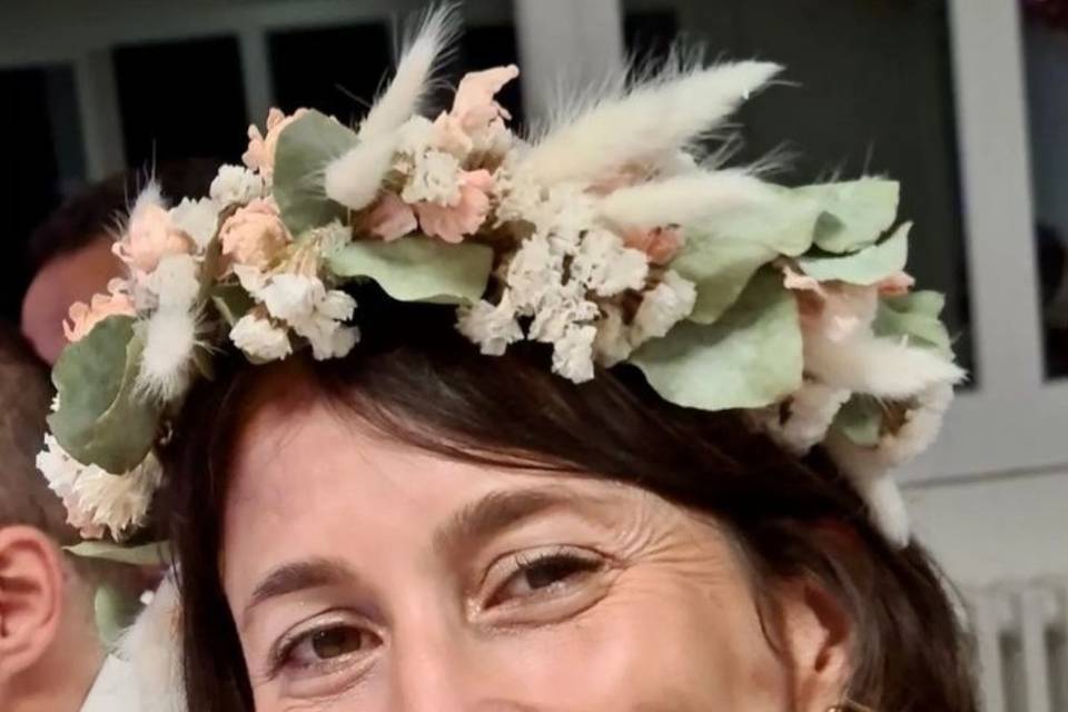 Couronne florale