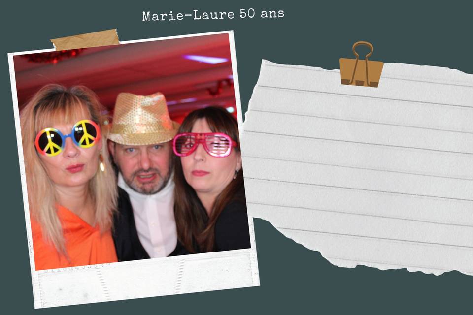 Anniversaire marie laure