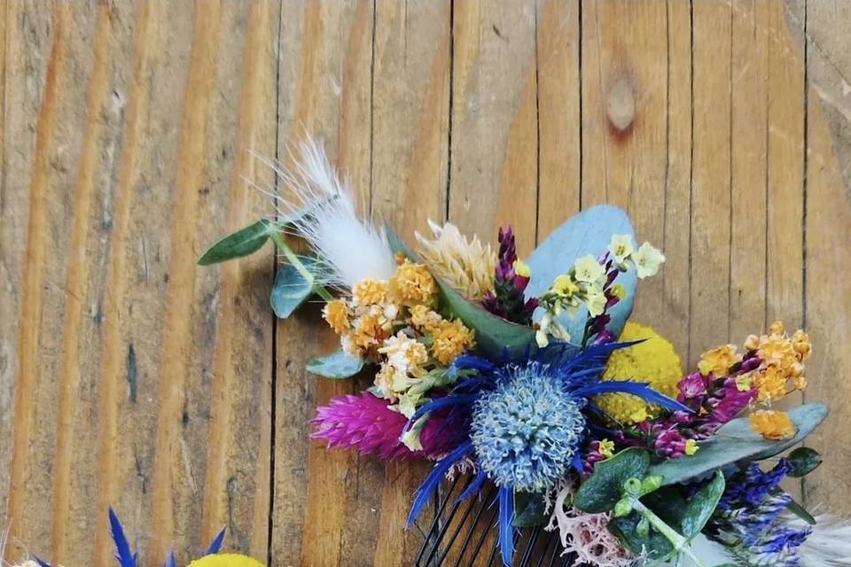 Peigne floral