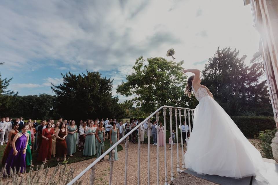 Lancé de bouquet