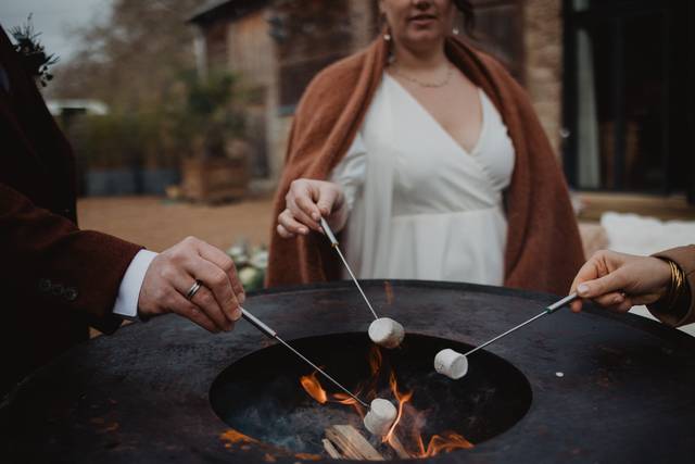 Soirée mariage hiver
