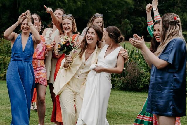 Le lancé de bouquet