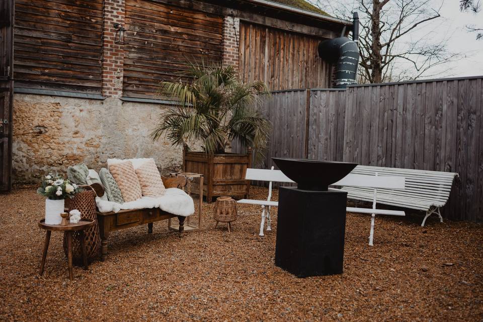 Mariage d'hiver cocktail