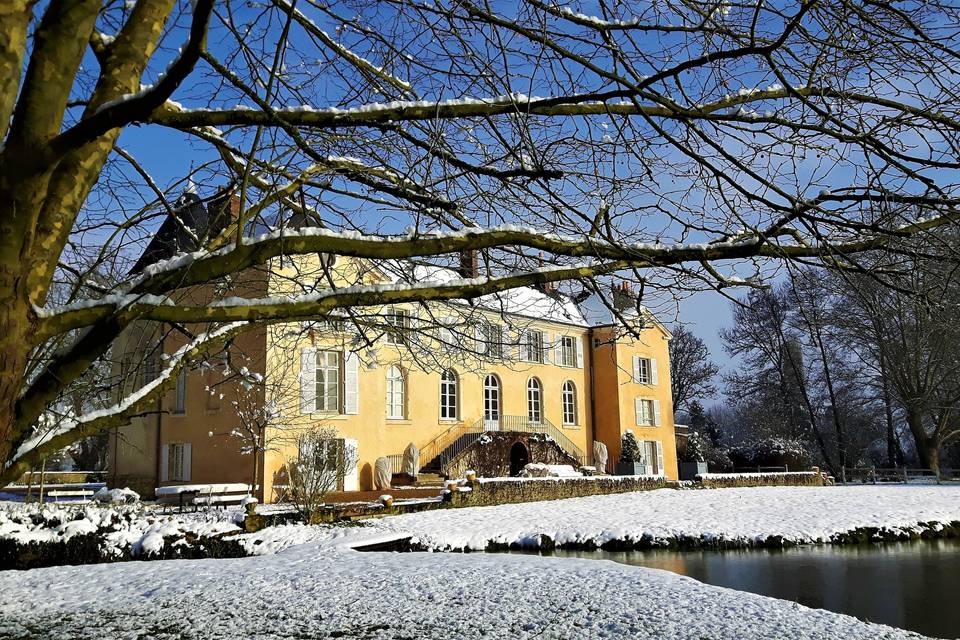 Bresteau sous la neige