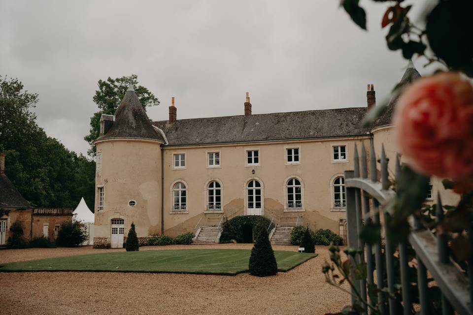 L'entrée du château