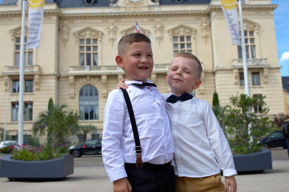 Photos prises des enfants