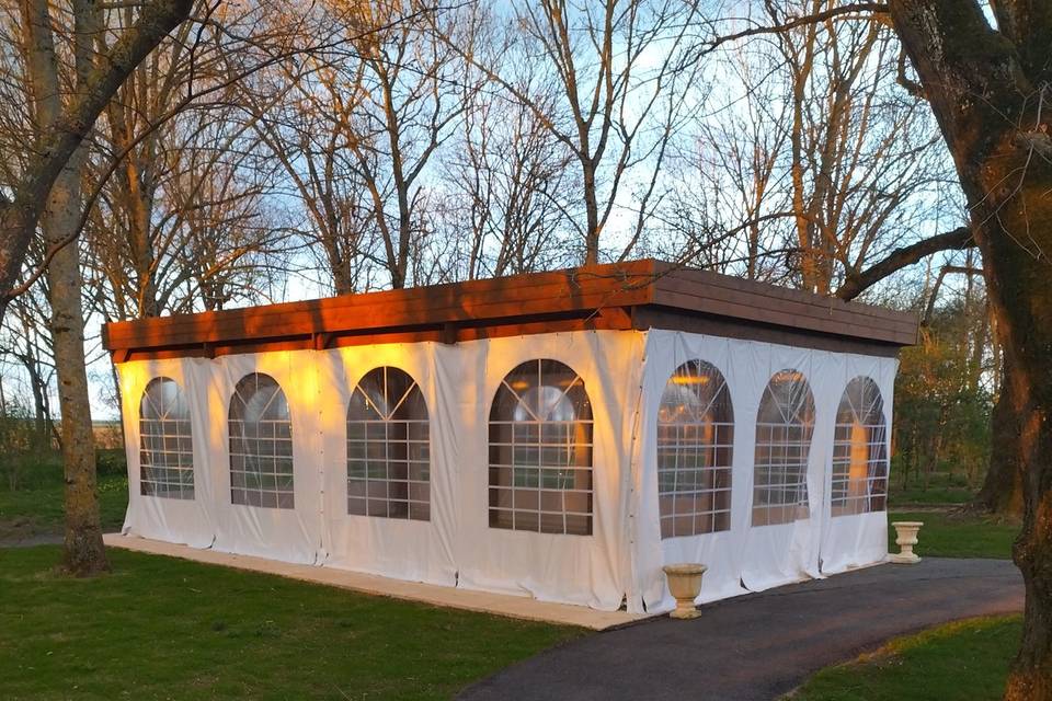 Pergola fermée