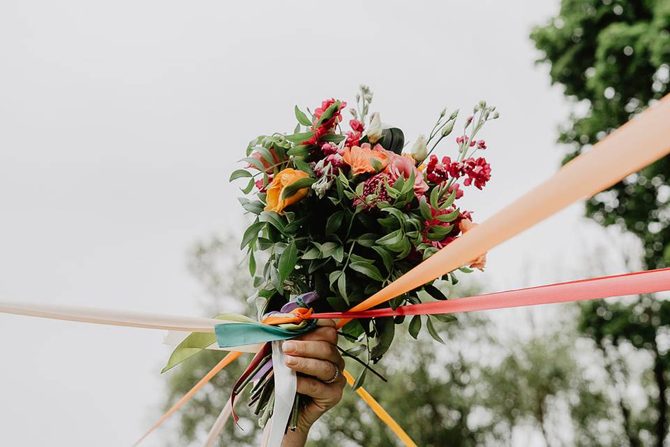 Le bouquet de la mariée