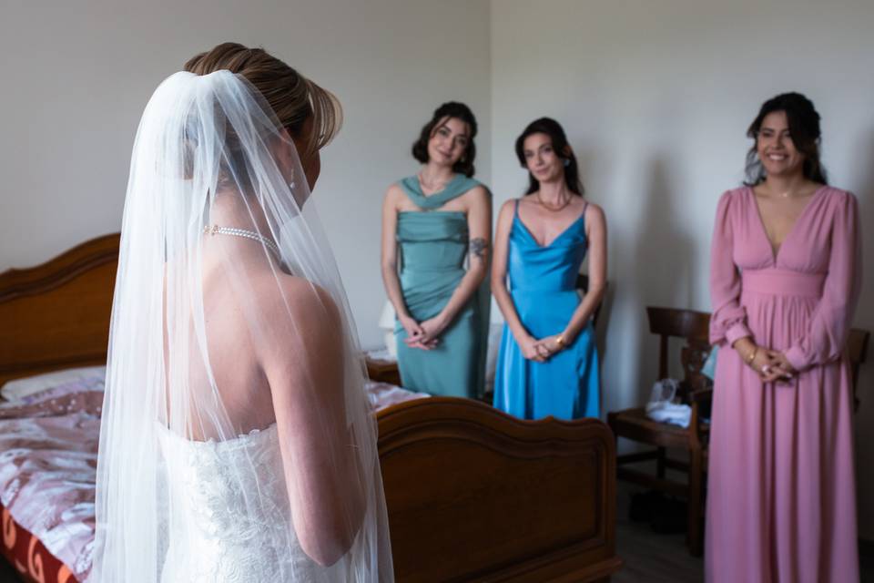 La Mariée et ses témoins