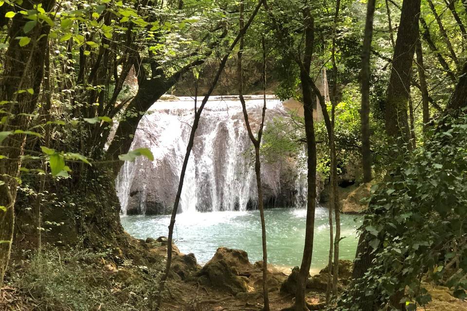 Cascade privée du domaine