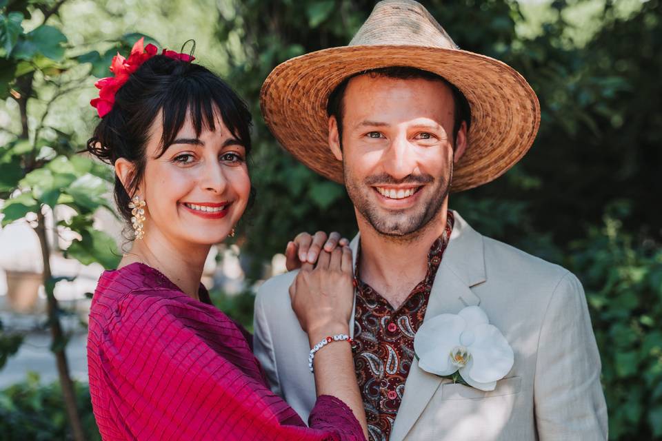 Couple de mariés