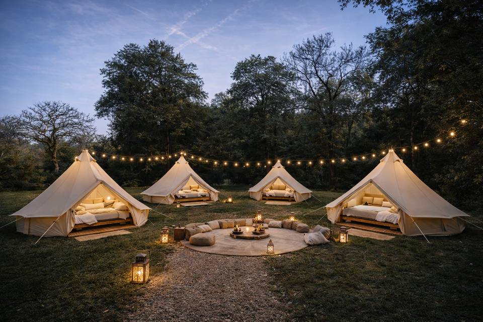 Glamping de luxe