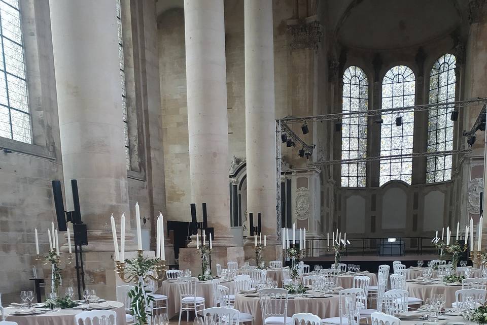 Décoration de table haute