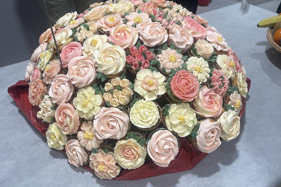 Bouquet de cupcakes