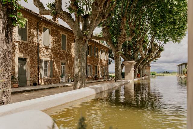 Vue sur le mas Henri