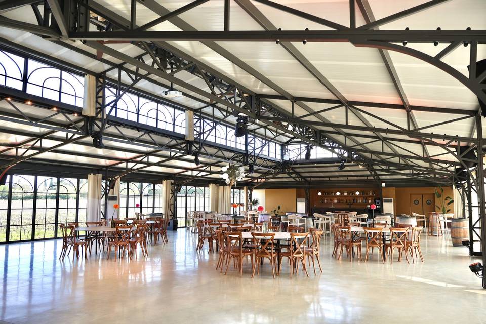 Orangeraie intérieur