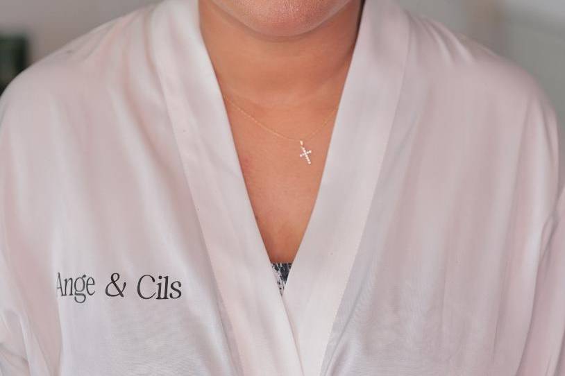 Maquillage mariée, extensions