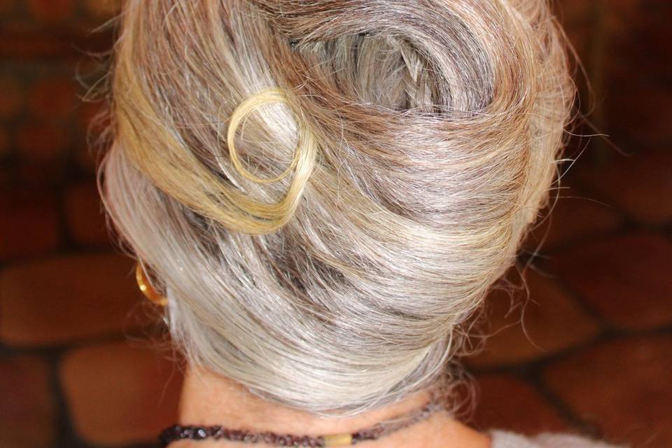 Chignon invitée