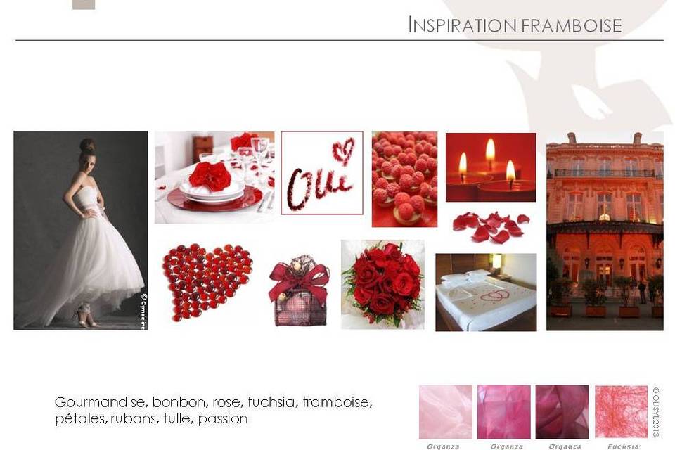 Thème inspiration framboise