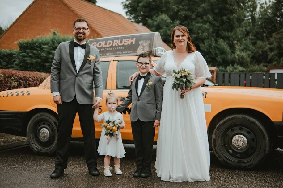Mariage en taxi new-yorkais