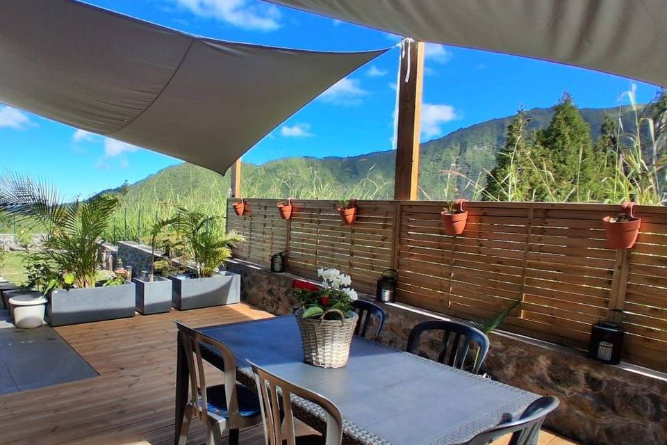 Villa événementielle terrasse