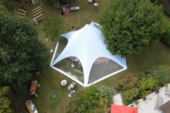 Chapiteau tente étoile