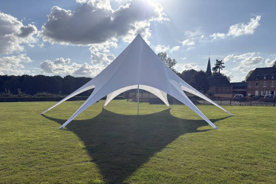 Chapiteau tente étoile