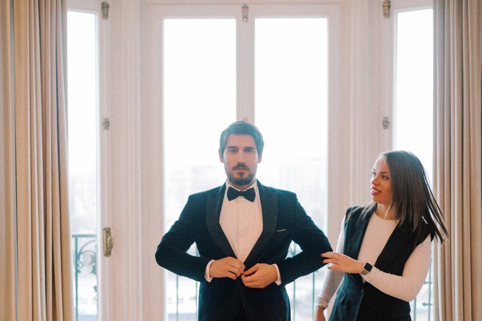 Mariage face à la Tour Eiffel