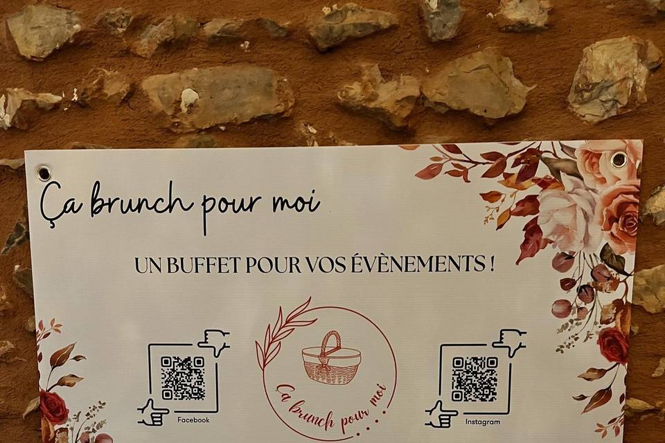 Buffet pour un mariage