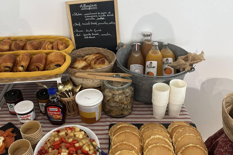Buffet pour un concessionnaire