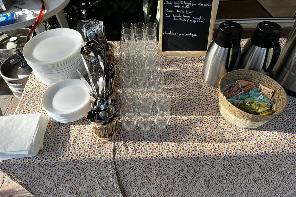 Buffet de mariage