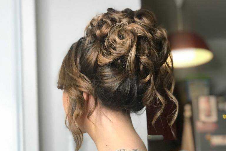 Chignon haut