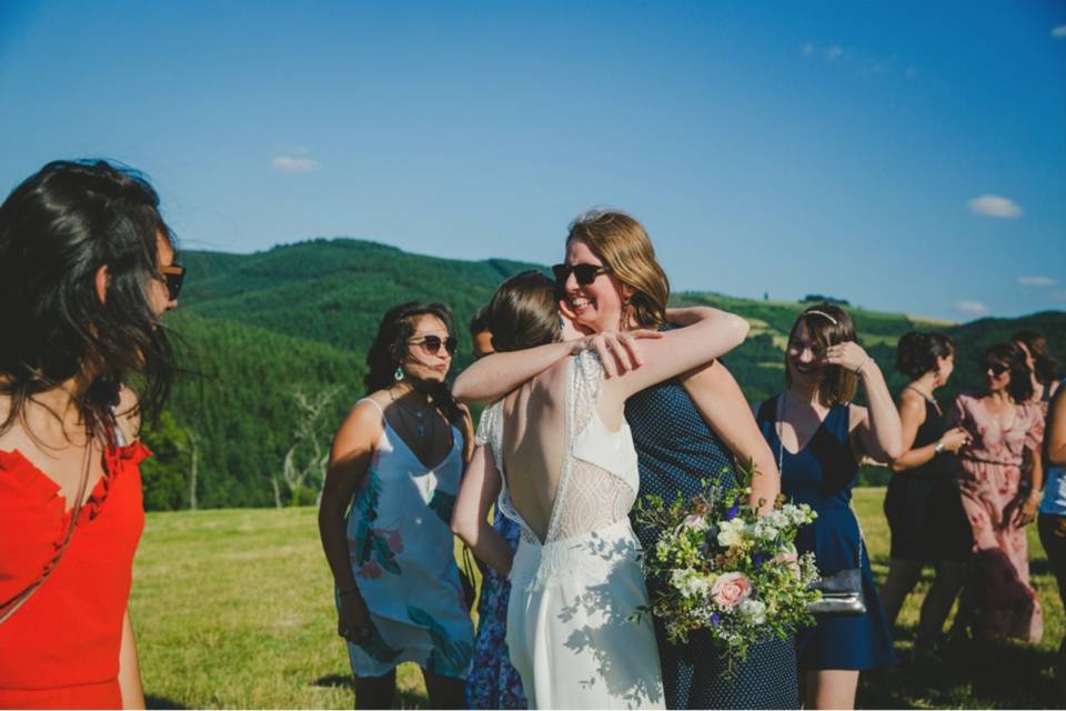 Lancer de bouquet