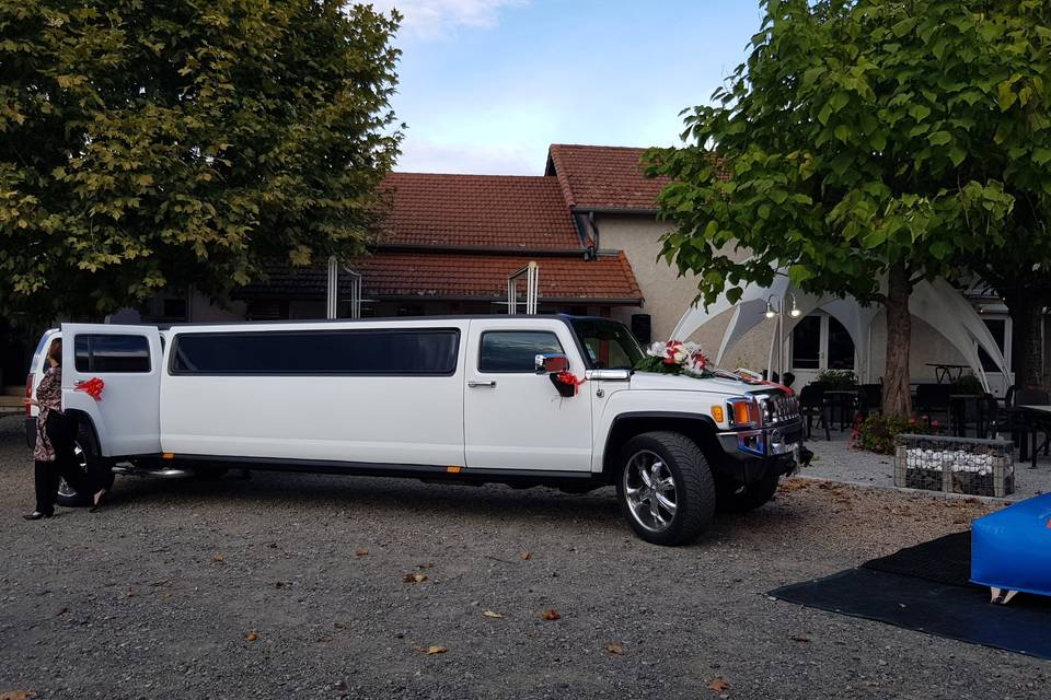 Arrivée en Limousine