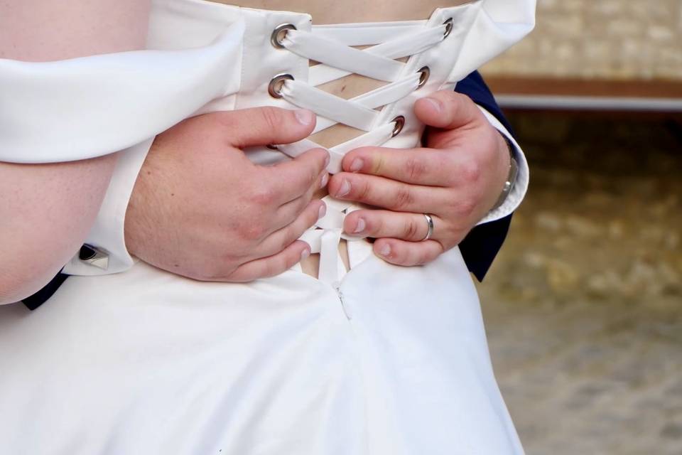 Détail de robe
