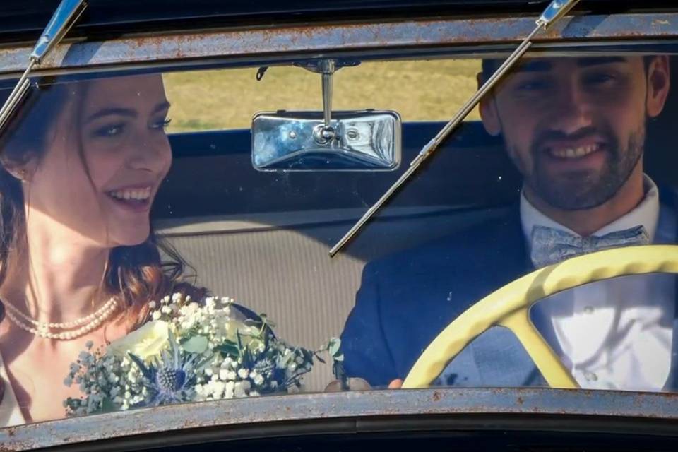 Voiture des mariés