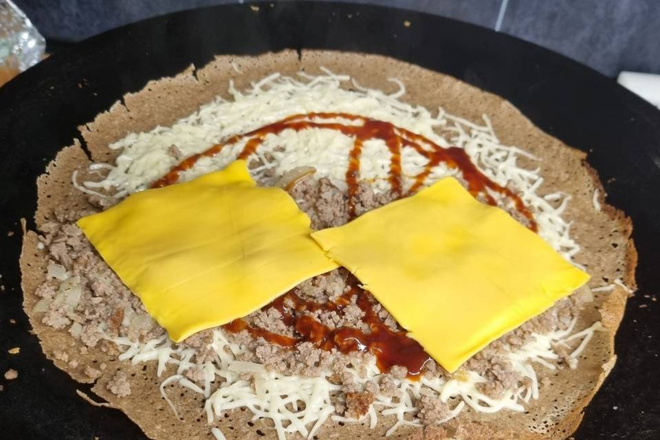 Galette burger