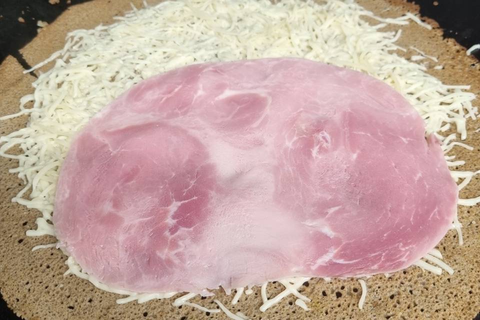 Galette jambon