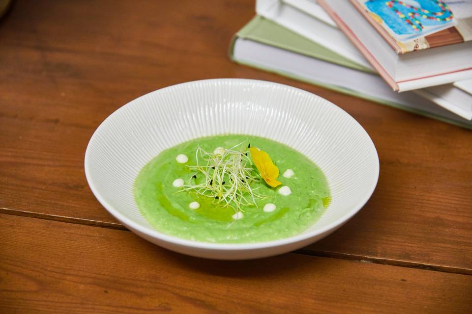 Velouté de petit pois