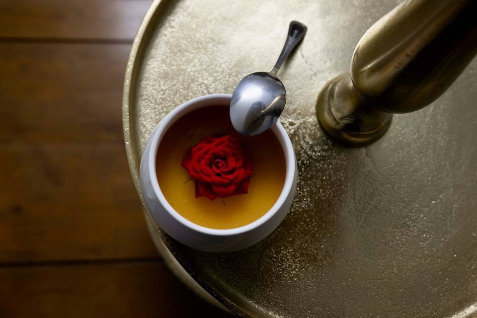 Panna cotta exotique