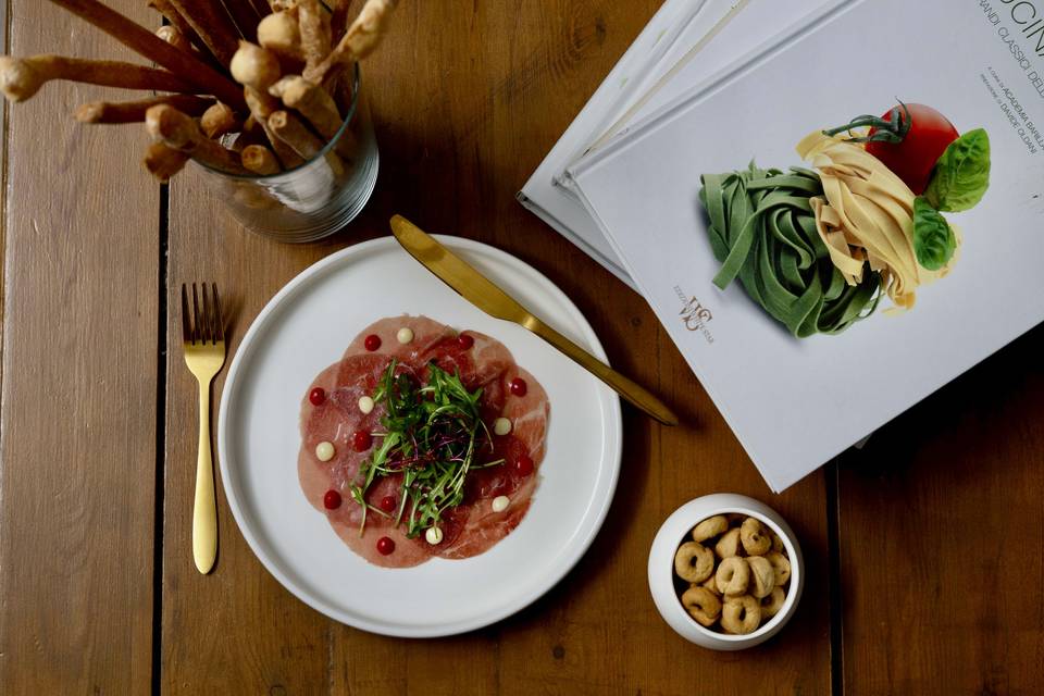 Carpaccio de boeuf